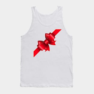 Red bow symbol Tank Top